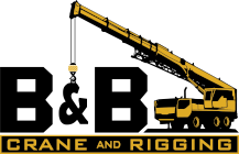 Logo for B & B Crane and Rigging